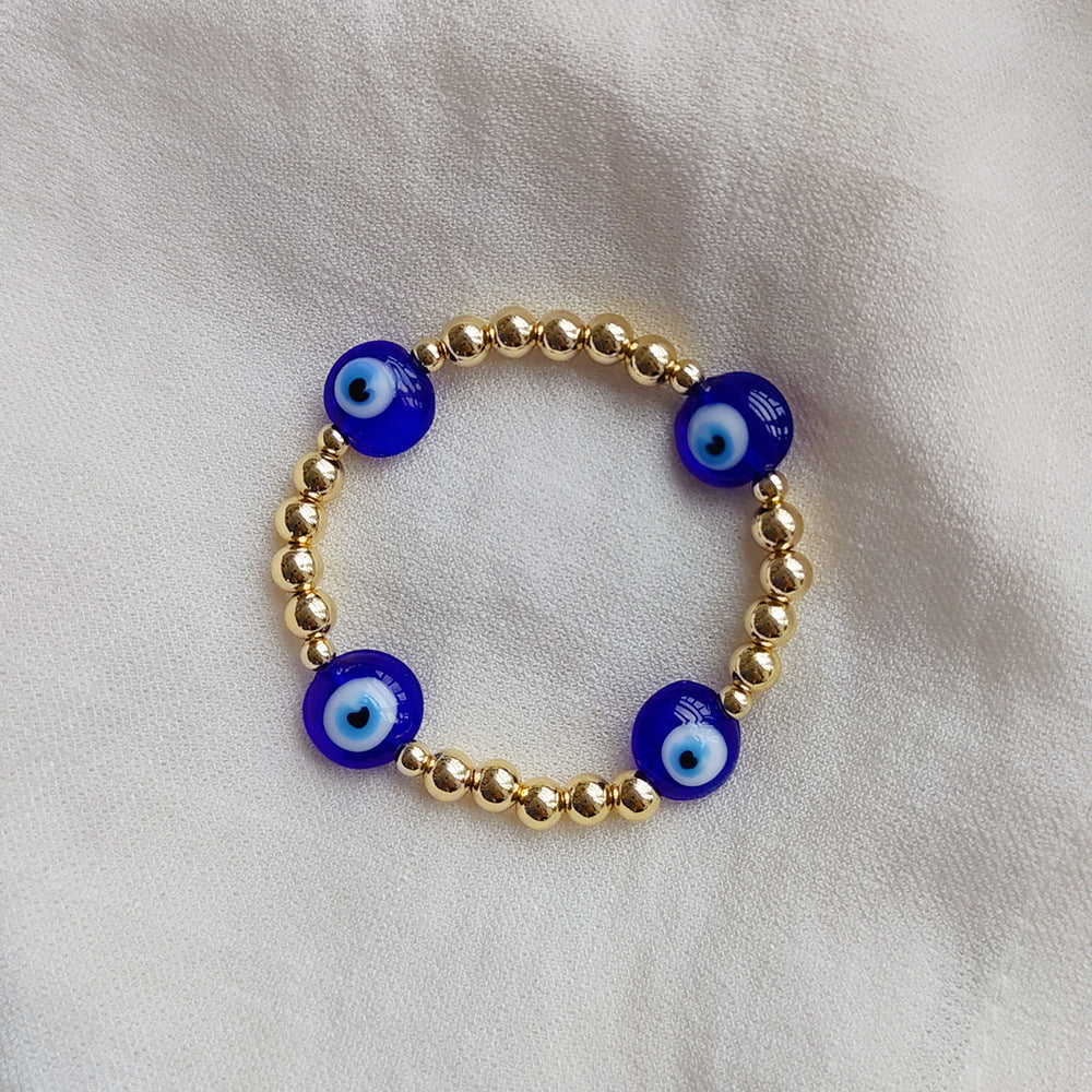 Wholesale Devil's Eye Glass Bracelet